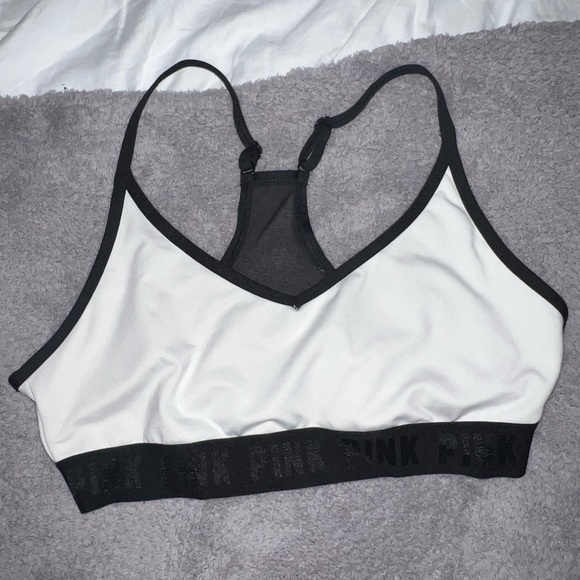 PINK racer back sports bra - Picture 1 of 3